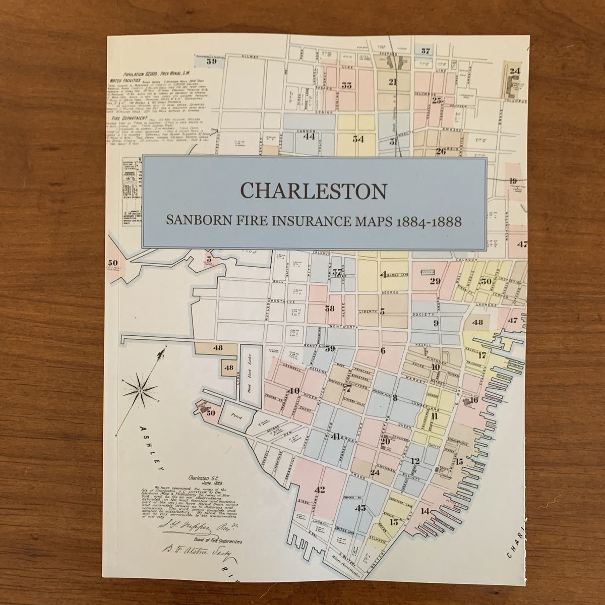 Sanborn Fire Insurance Maps of Charleston, South Carolina (1884 & 1888)