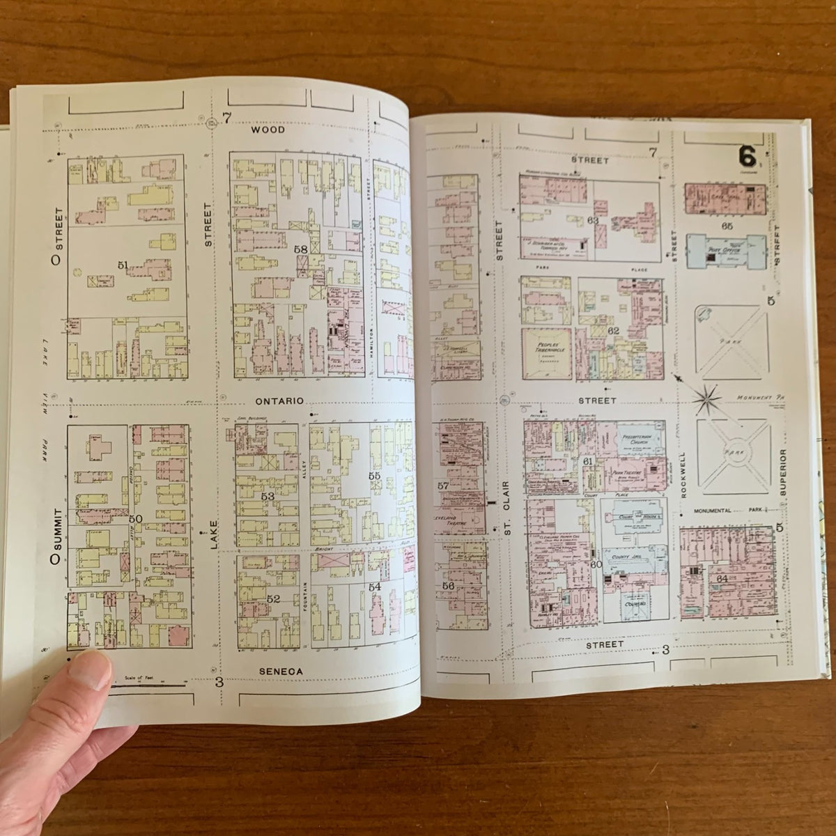 1886 Cleveland, Ohio Sanborn Fire Insurance Maps, Volume 1