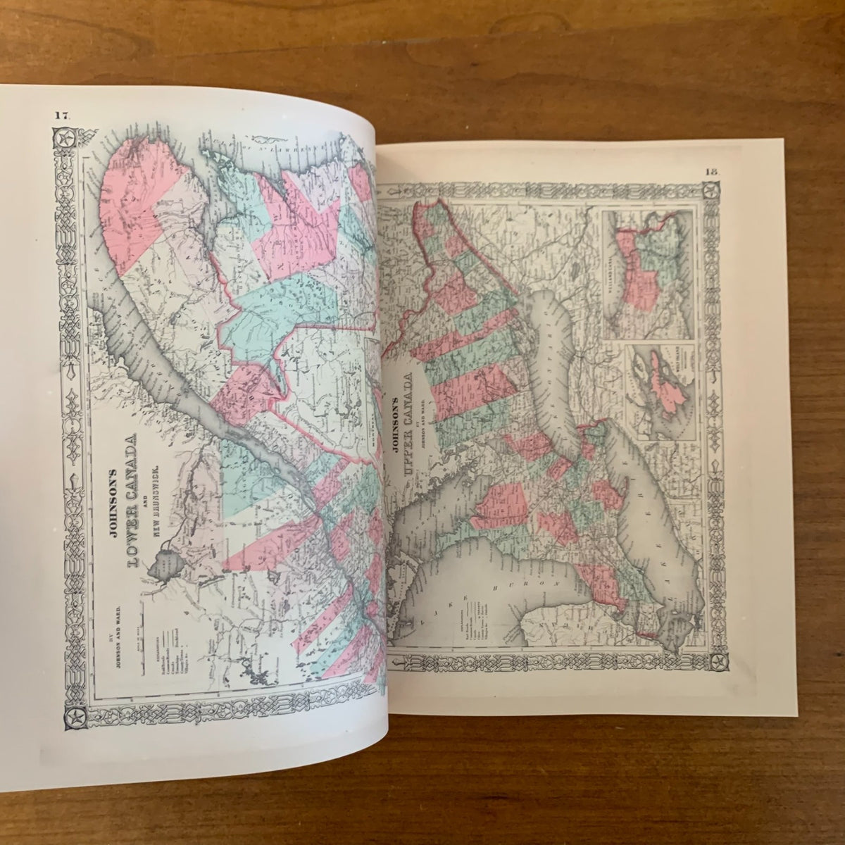 1864 Johnson's New Illustrated Family Atlas