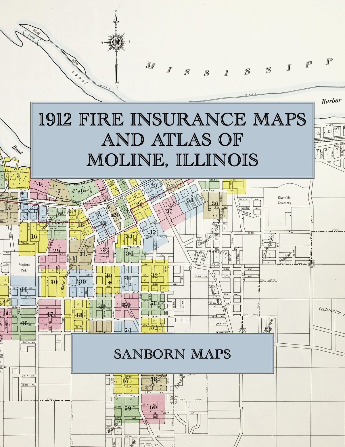 1912 Fire Insurance Maps and Atlas of Moline, Illinois
