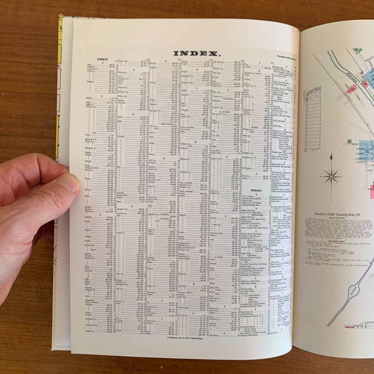 1907 Fire Insurance Maps and Atlas of Youngstown, Ohio, Volume One