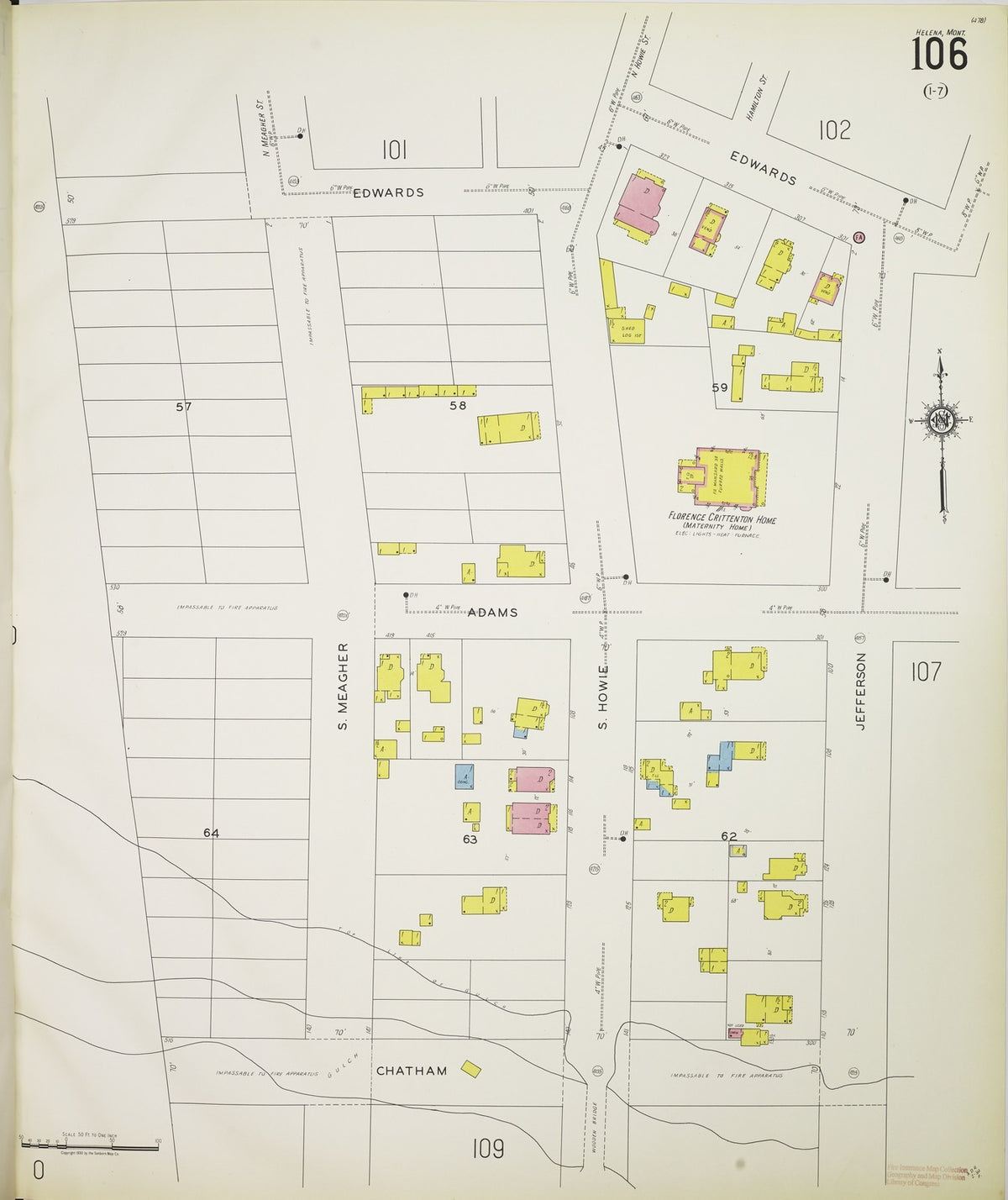 1930 Fire Insurance Maps and Atlas of Helena, Montana