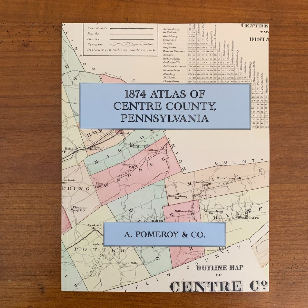 1874 Atlas of Centre County, Pennsylvania