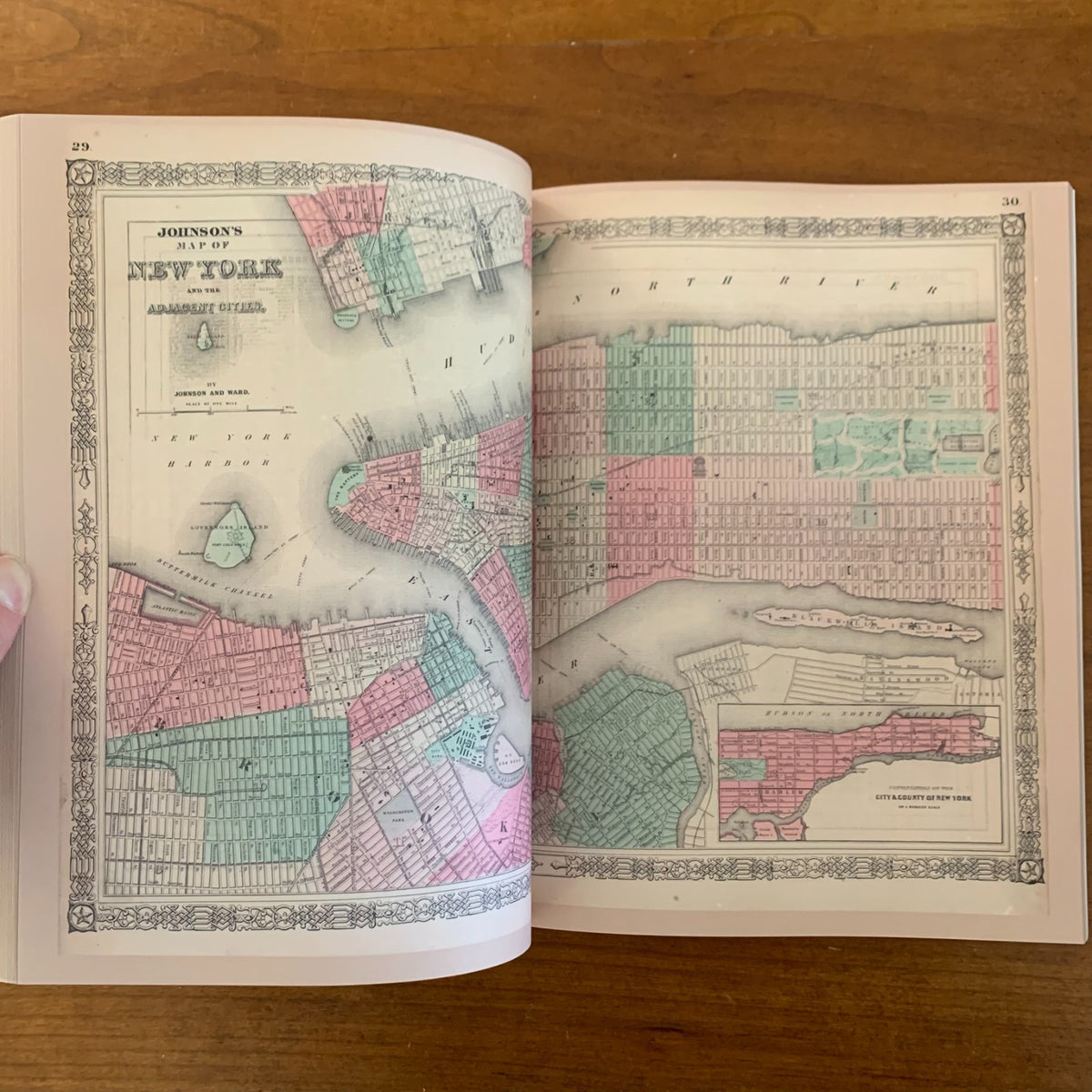 1864 Johnson's New Illustrated Family Atlas