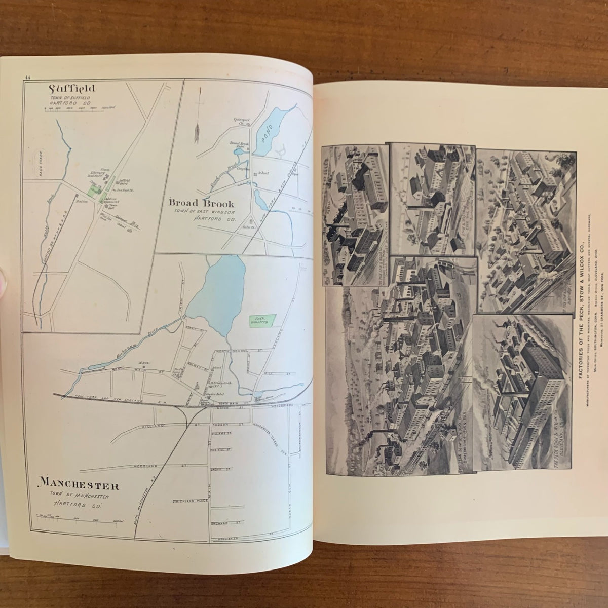 1893 Town and City Atlas of the State of Connecticut