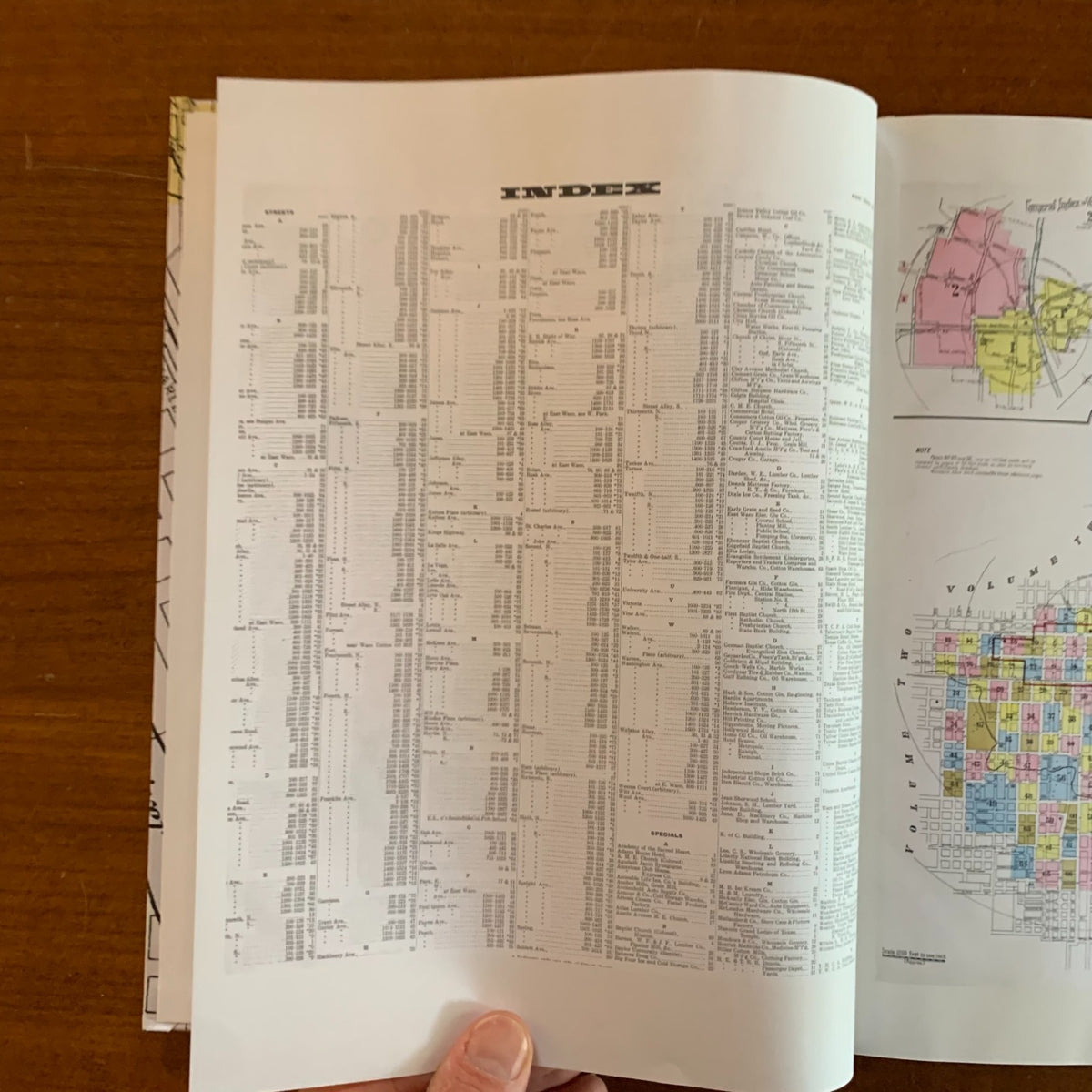1926 Waco, Texas Sanborn Fire Insurance Maps and Atlas, Volume One