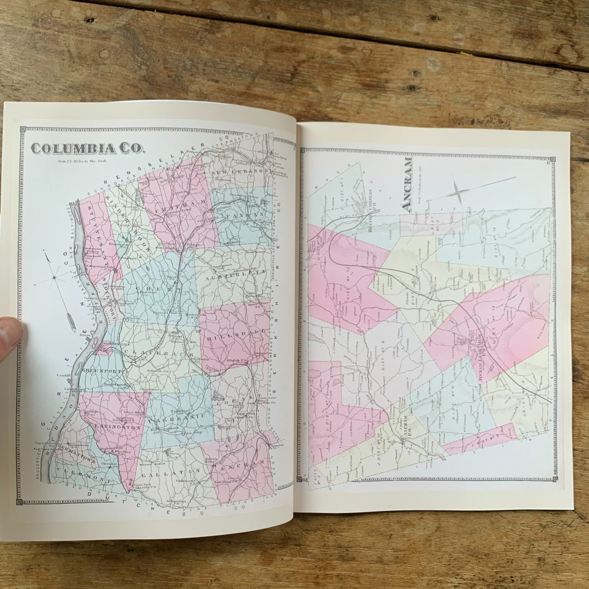 1873 Atlas of Columbia County, New York (Hudson)