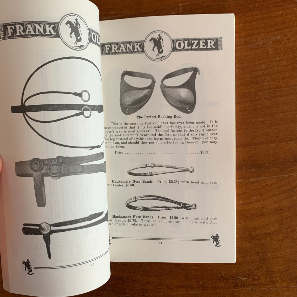 Frank Olzer & Arizona Saddlery Co. Catalogue and Price List No. 5