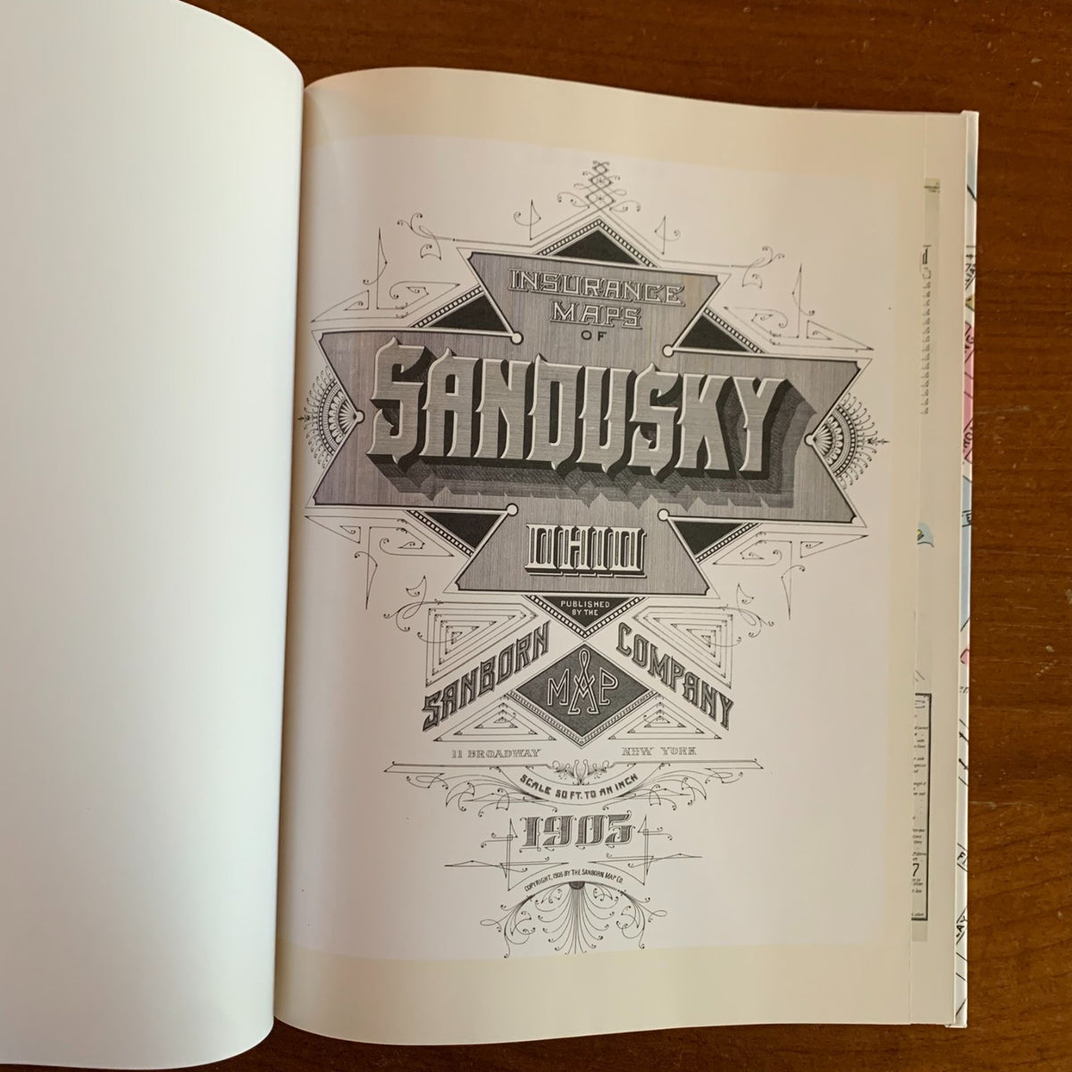 1905 Sandusky, Ohio Sanborn Fire Insurance Maps and Atlas