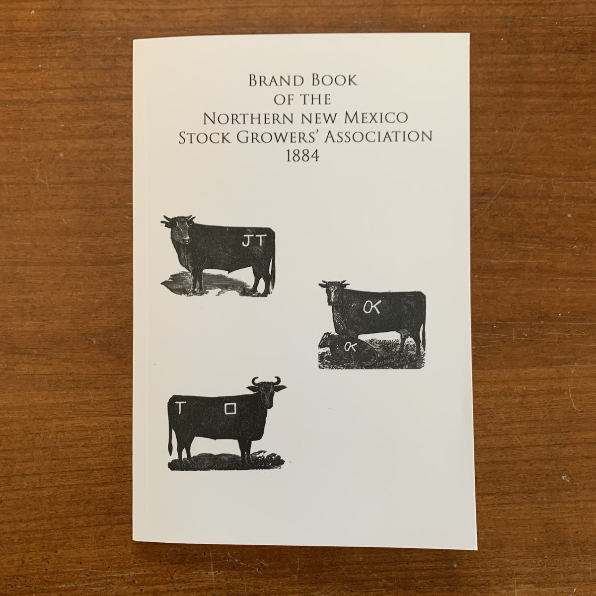 1884 Brand Book of the Northern New Mexico Stock Growers' Association