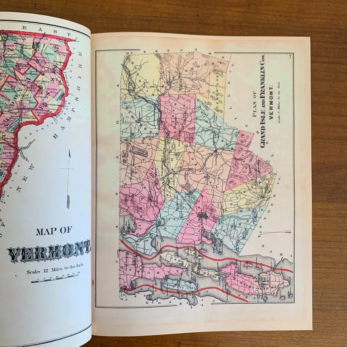 1871 Atlas of Franklin and Grand Isle Counties, Vermont