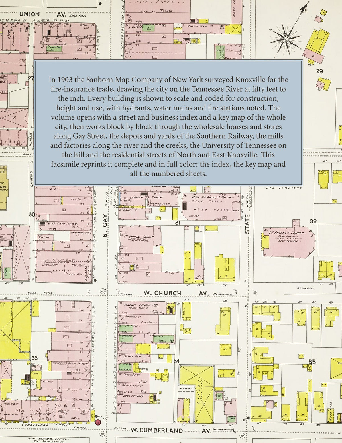 1903 Fire Insurance Maps and Atlas of Knoxville, Tennessee