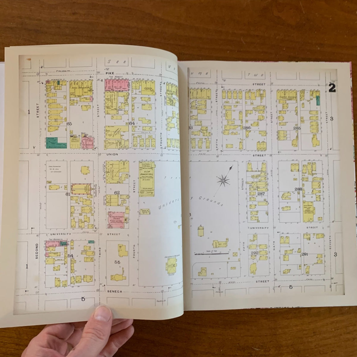 1893 Seattle, Washington Sanborn Fire Insurance Maps and Atlas, Volume One