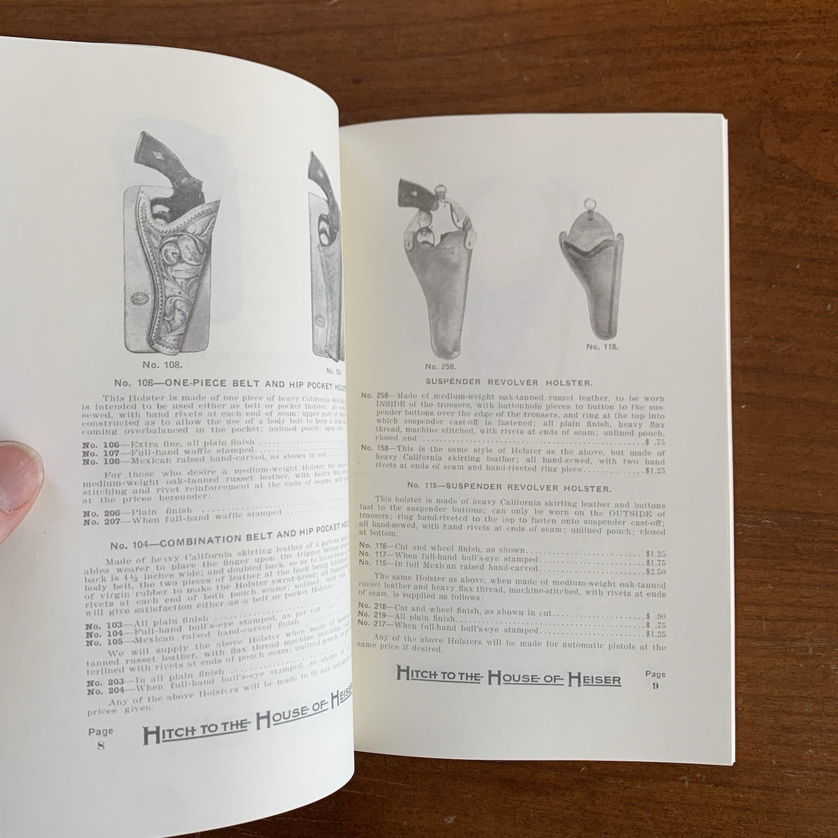 The Hermann H. Heiser Saddlery Co. Catalog No. 14