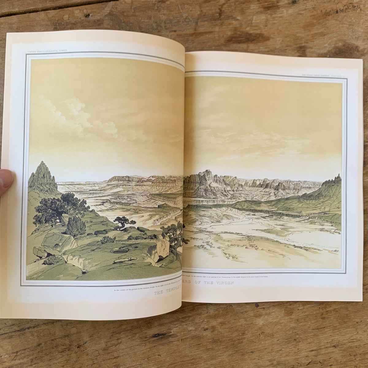 1882 Atlas To Accompany The Monograph On Tertiary History Of The Grand Canyon