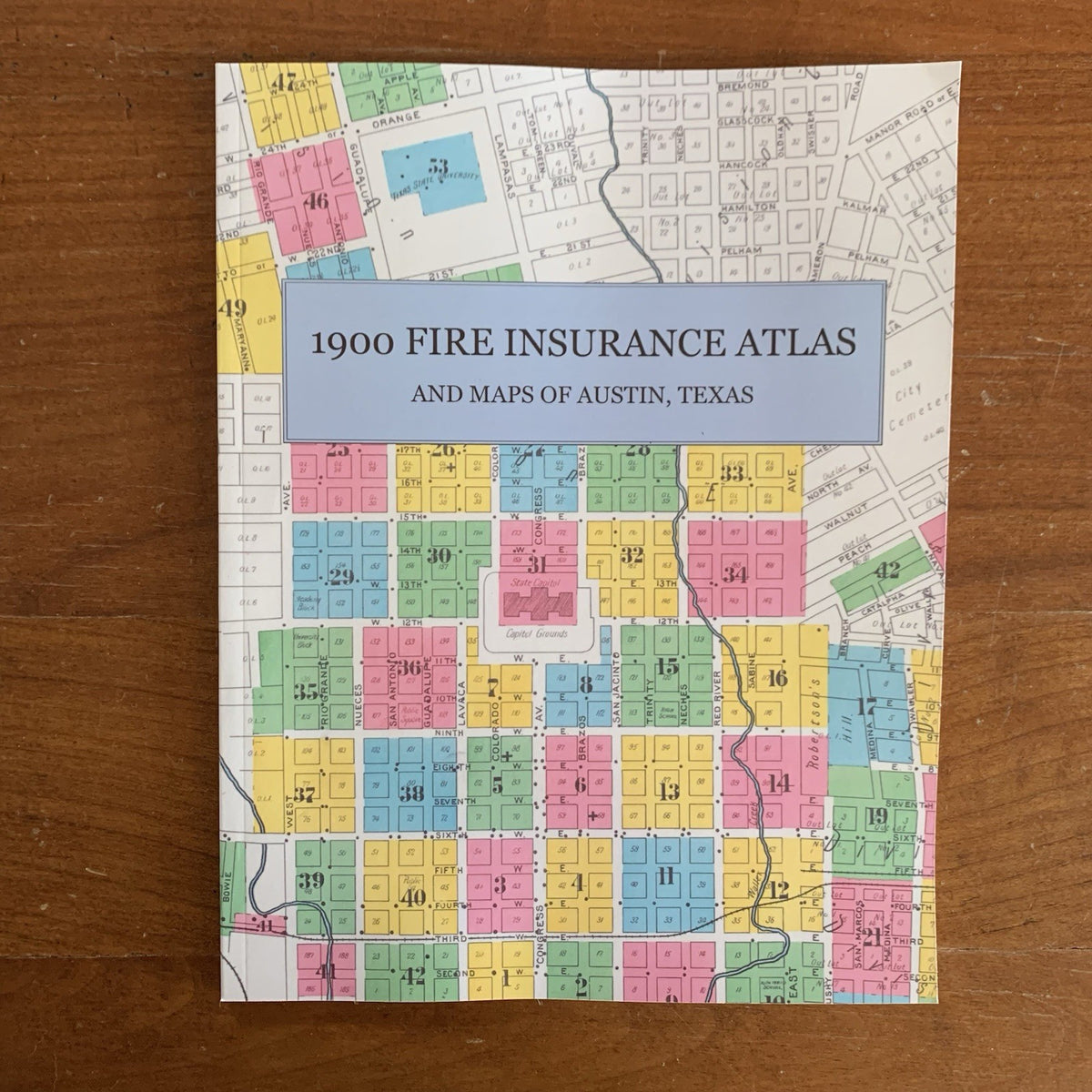 1900 Fire Insurance Atlas and Maps of Austin, Texas