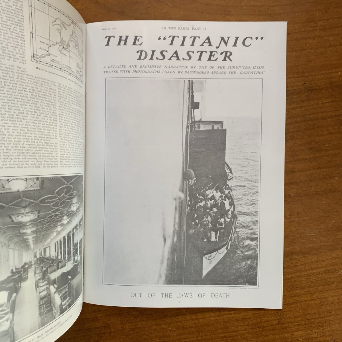 Titanic Sinking Double Issue: Harper’s Weekly 1912