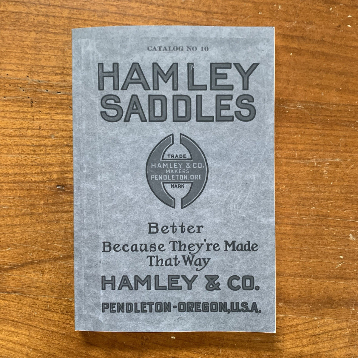 1915 Hamley Saddles Catalog No. 10