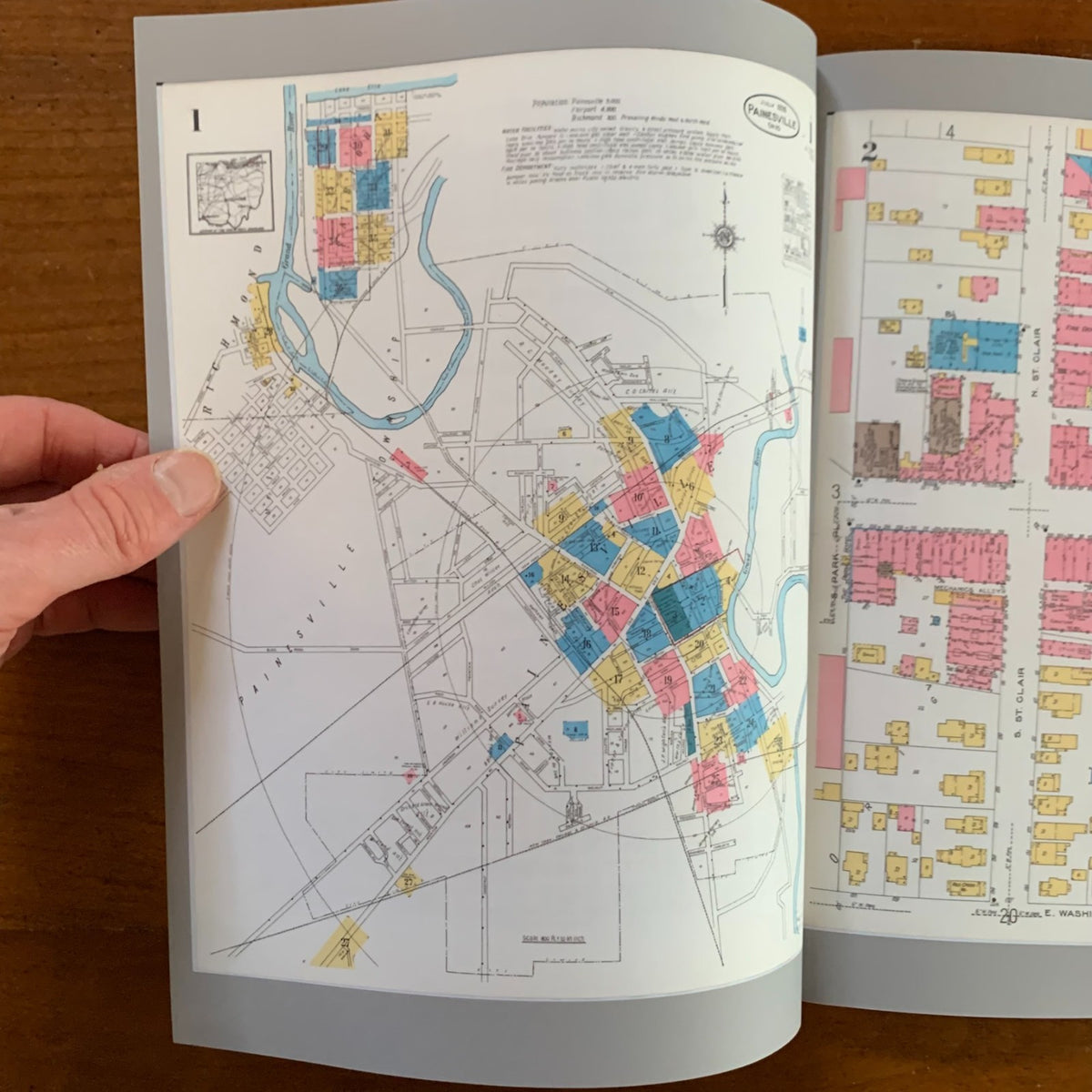 1926 Sanborn Fire Insurance Maps and Atlas of Painesville, Ohio