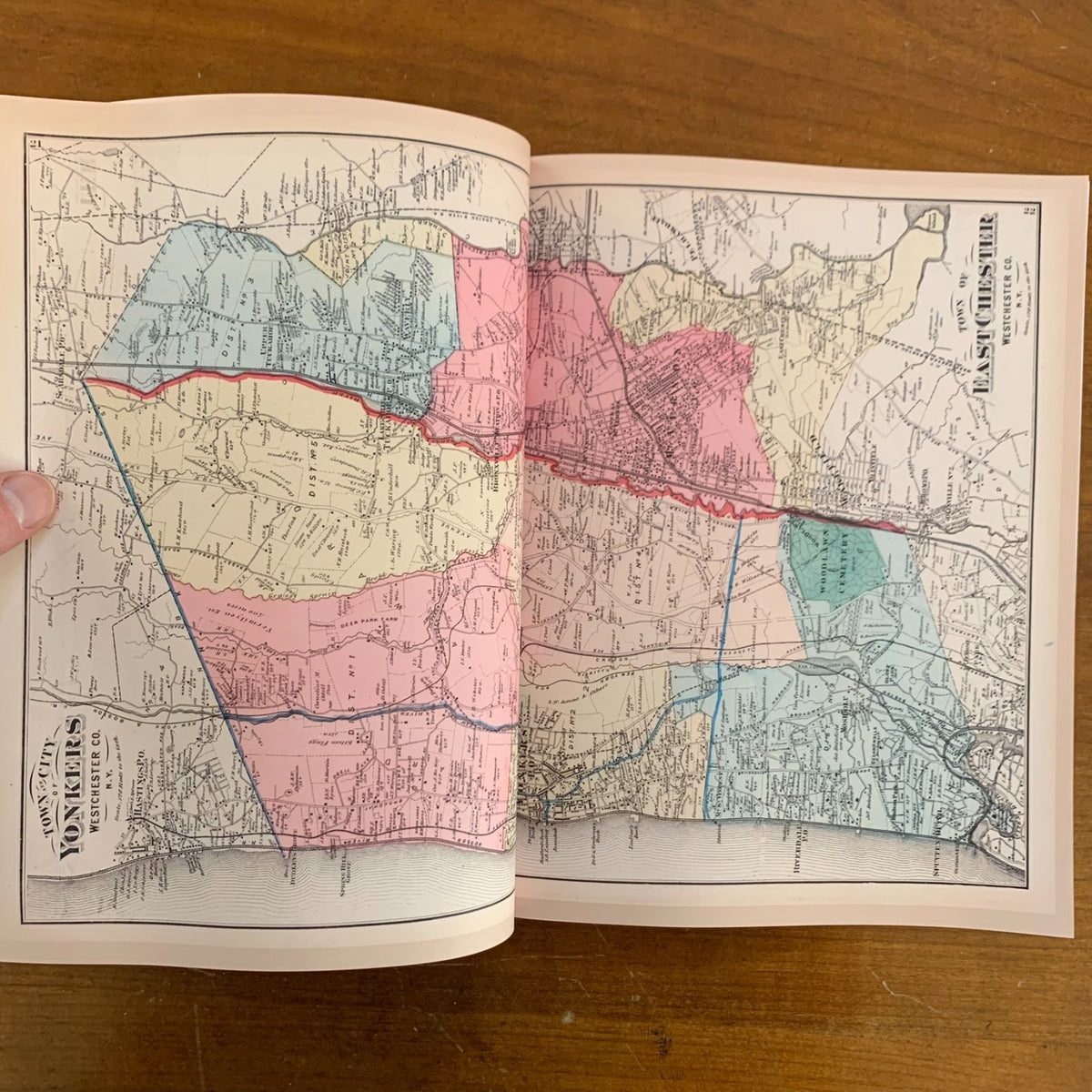 1872 County Atlas Of Westchester New York