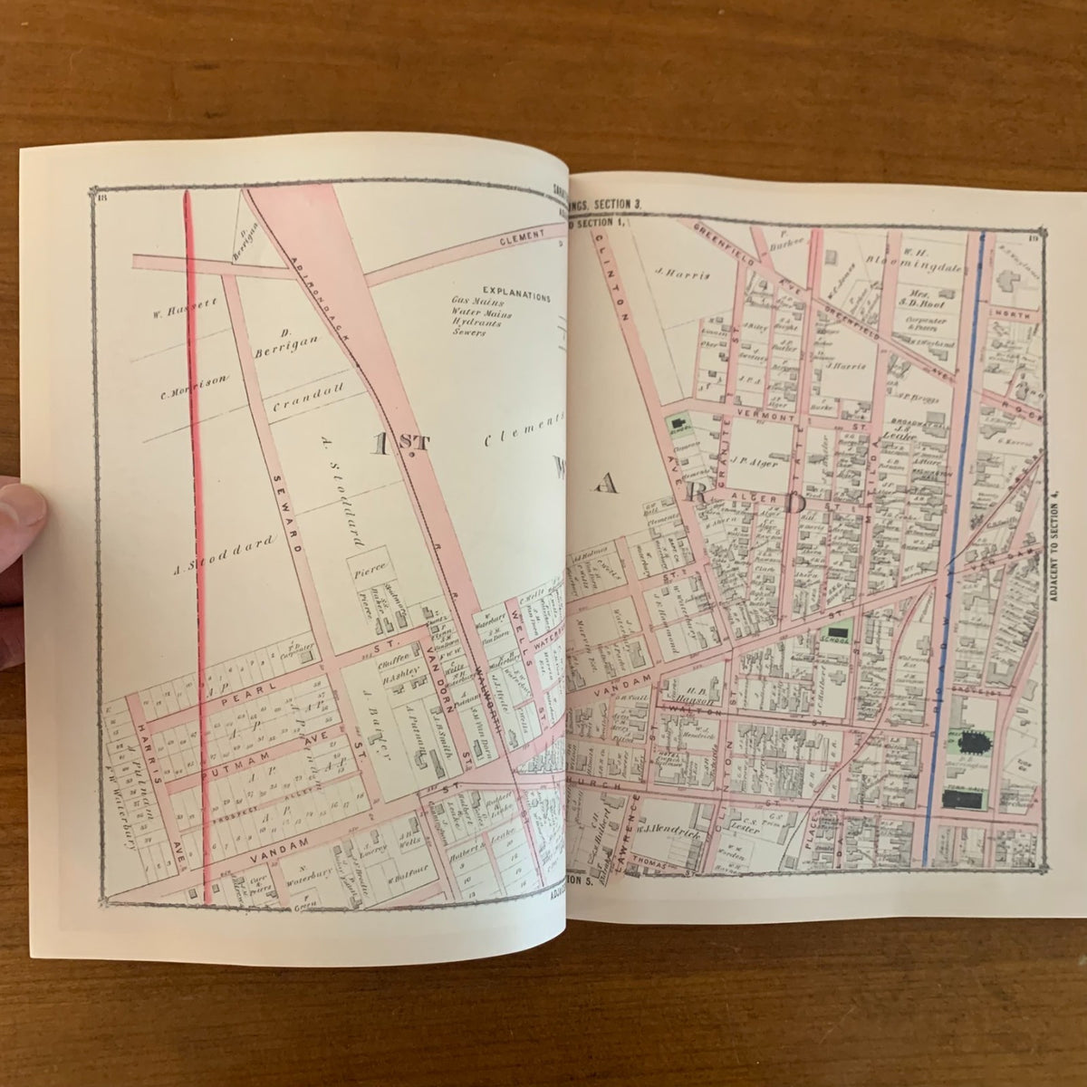 1876 Combination Atlas of Saratoga and Ballston, New York