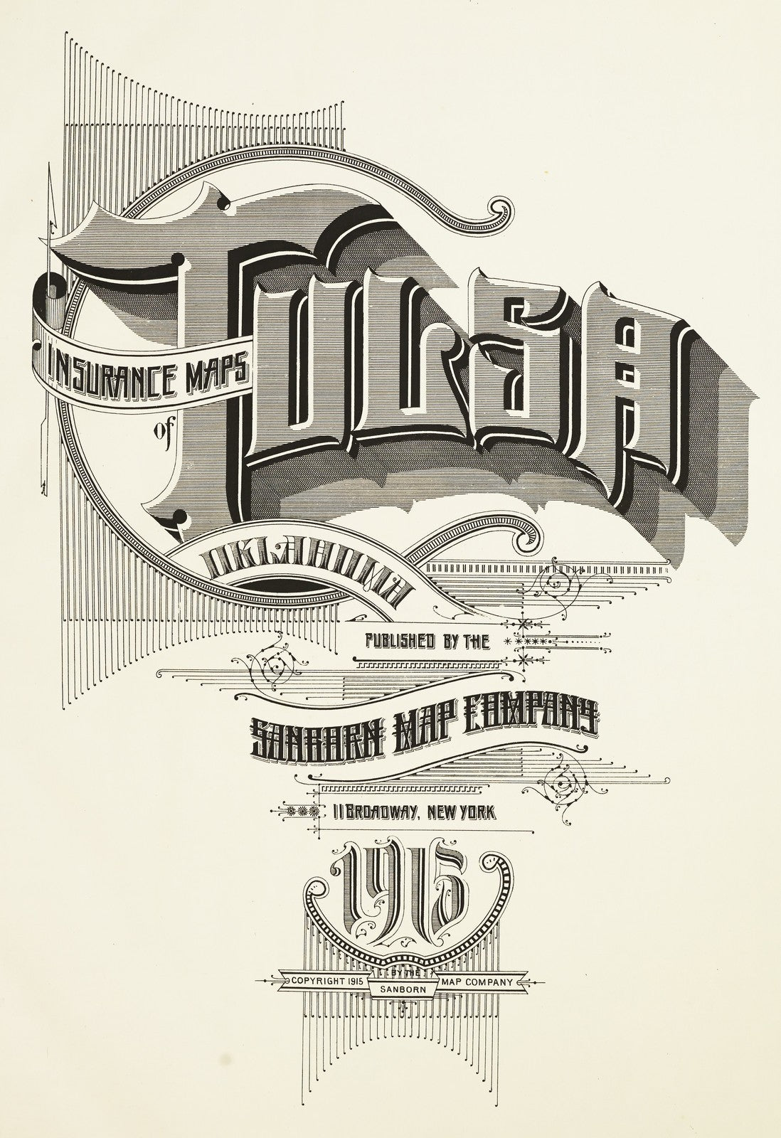 1915 Fire Insurance Maps and Atlas of Tulsa, Oklahoma