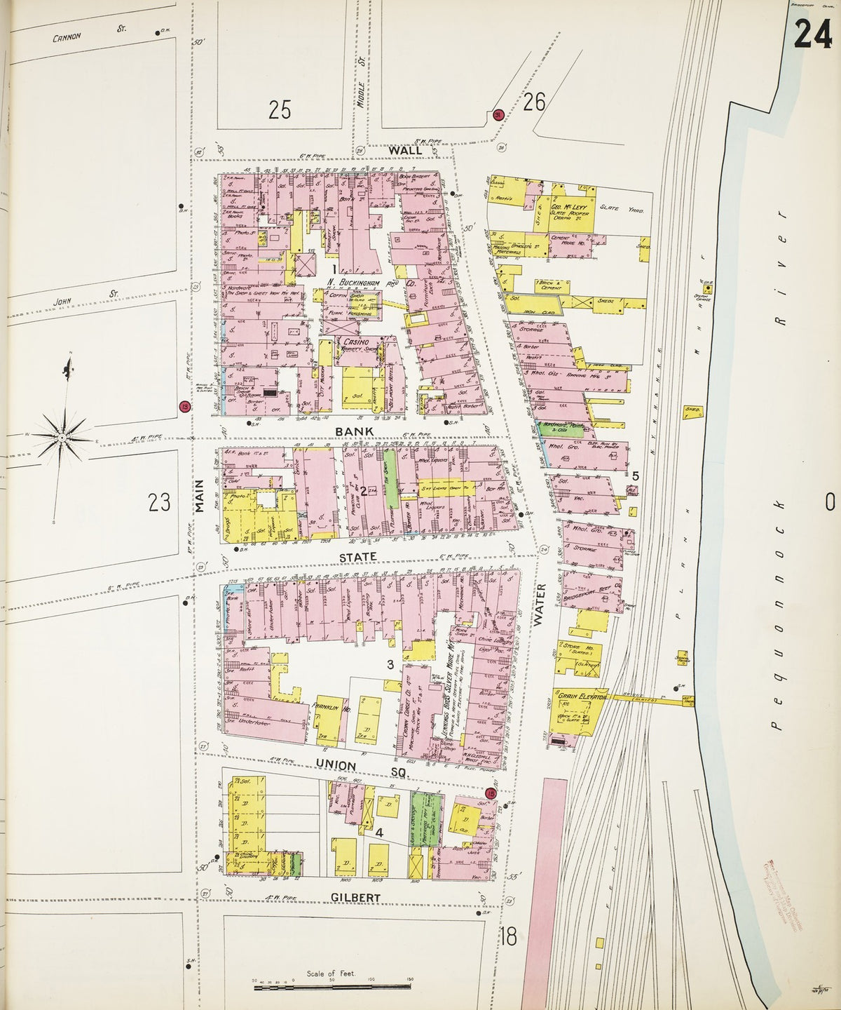 1898 Fire Insurance Maps and Atlas of Bridgeport, Connecticut