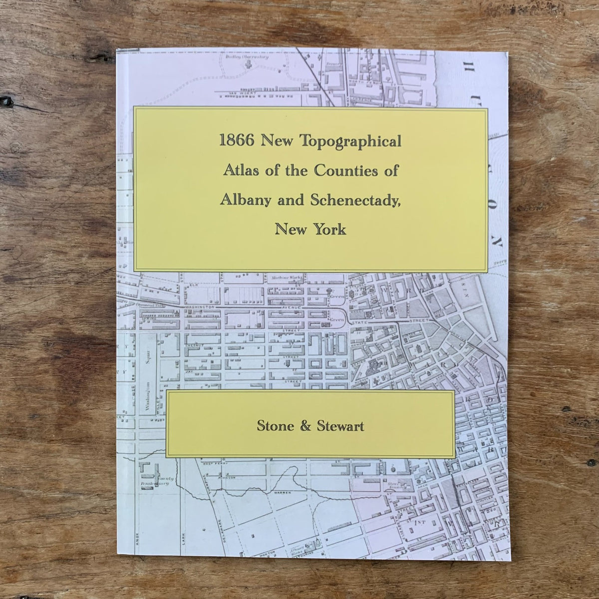 1866 New Topographical Atlas of Albany and Schenectady Counties, New York