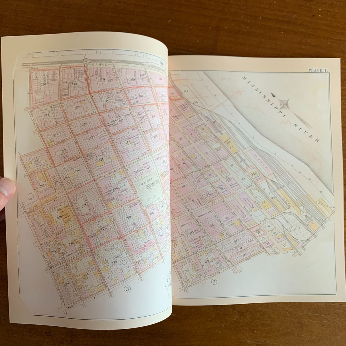 1883 Robinson's Atlas of the City of New Orleans, Louisiana