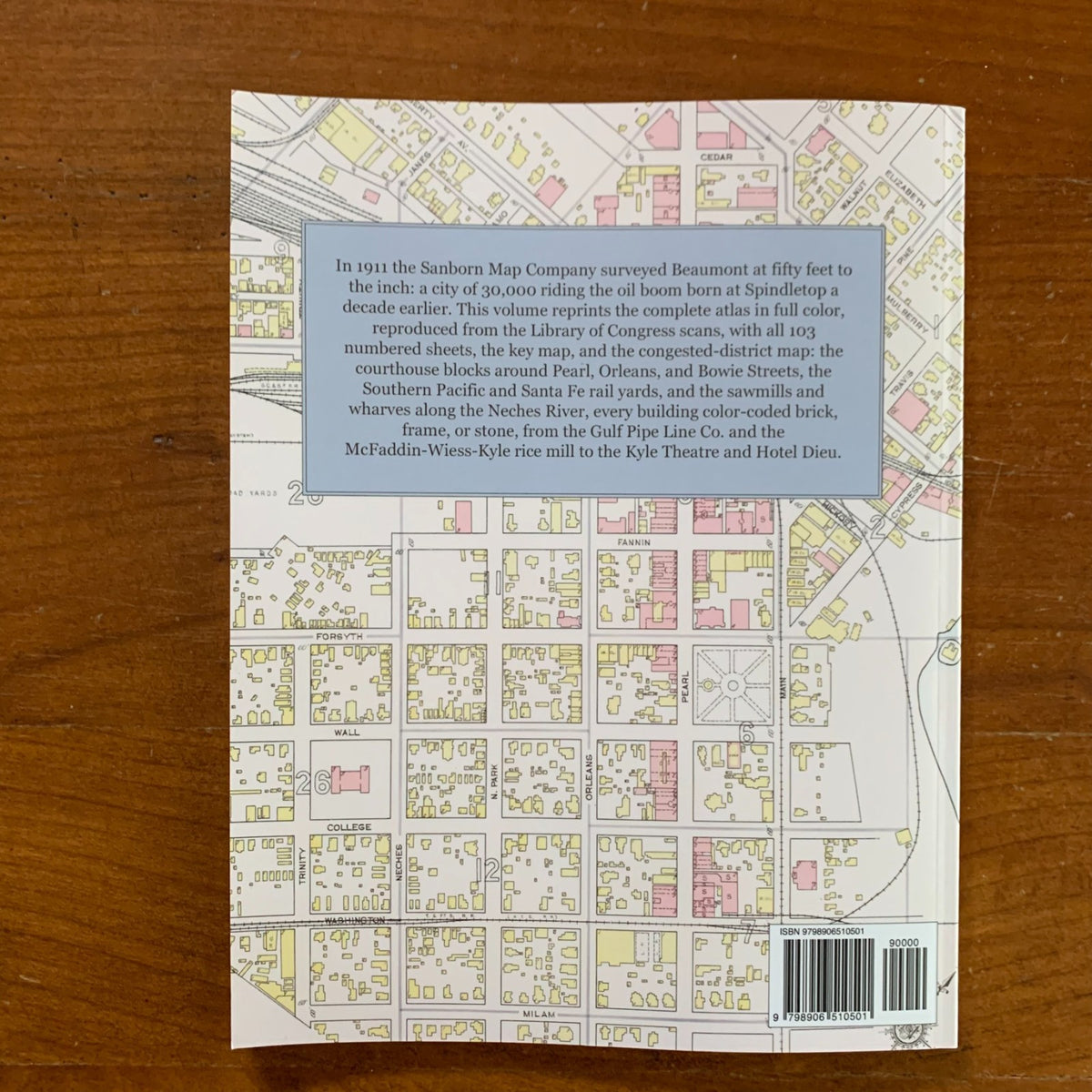 1911 Beaumont, Texas Sanborn Fire Insurance Maps and Atlas