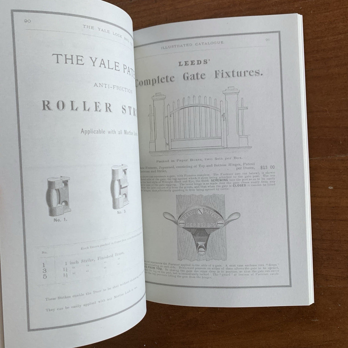 1880 Yale Lock Mfg. Company Catalog No. 7