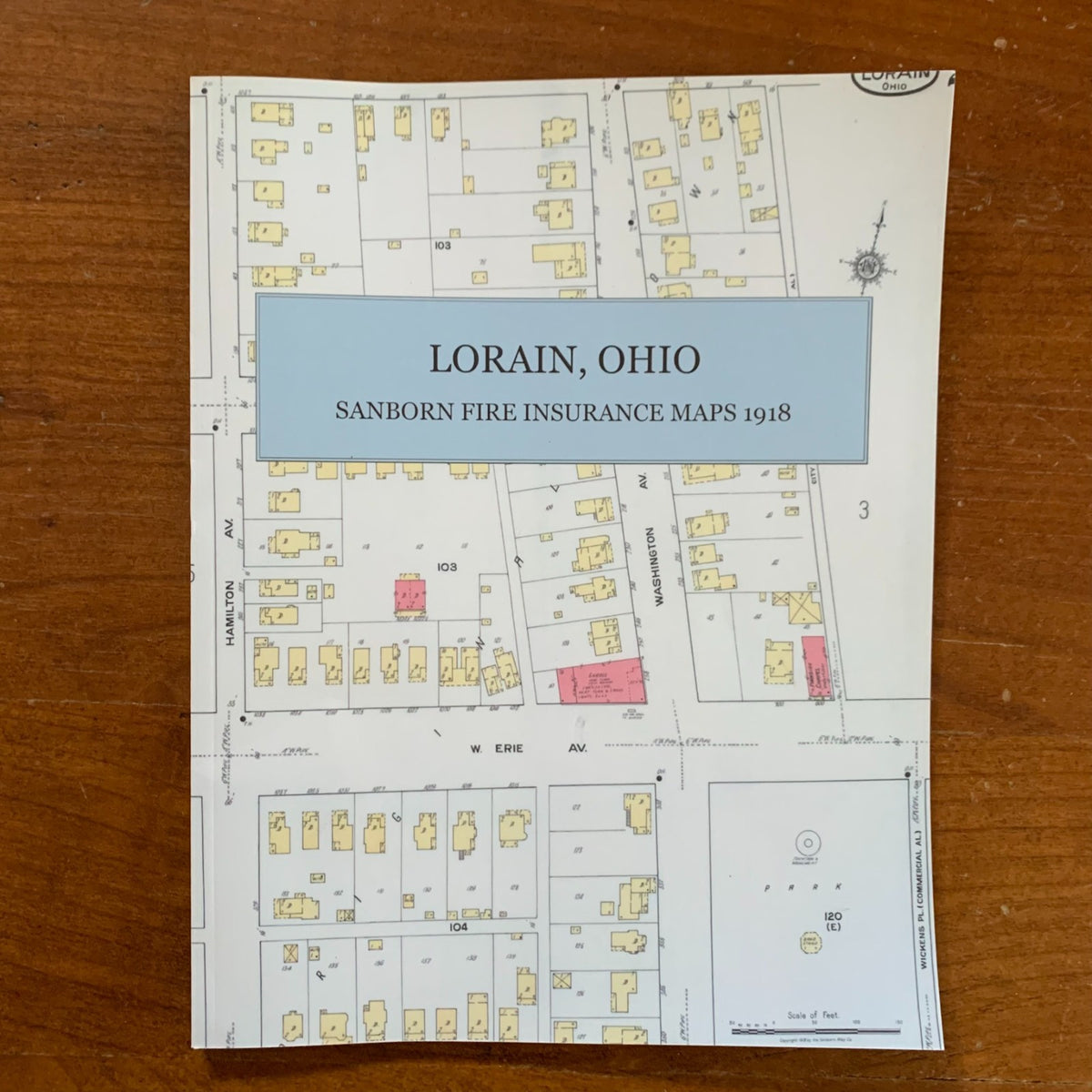 1918 Sanborn Fire Insurance Maps and Atlas of Lorain, Ohio