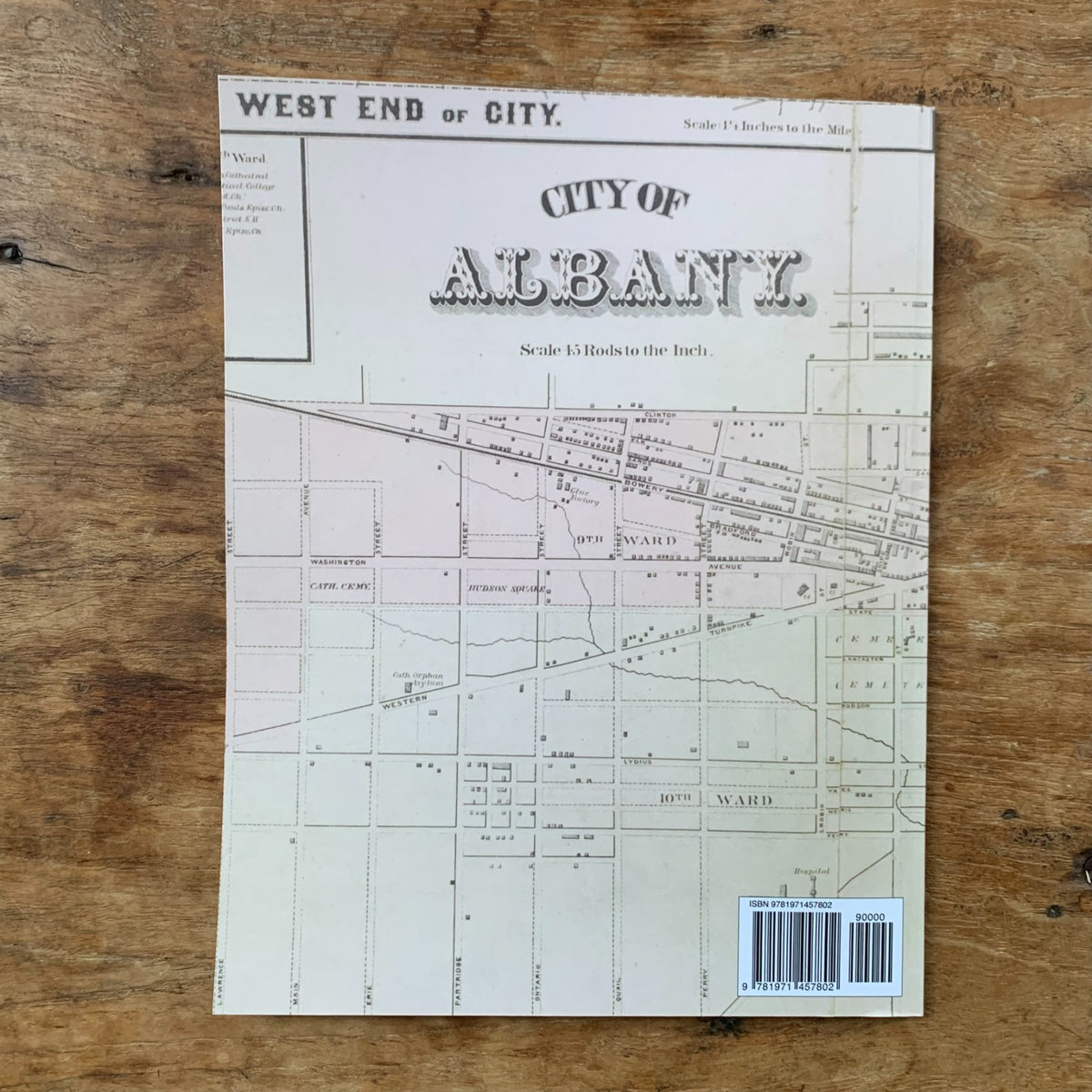 1866 New Topographical Atlas of Albany and Schenectady Counties, New York