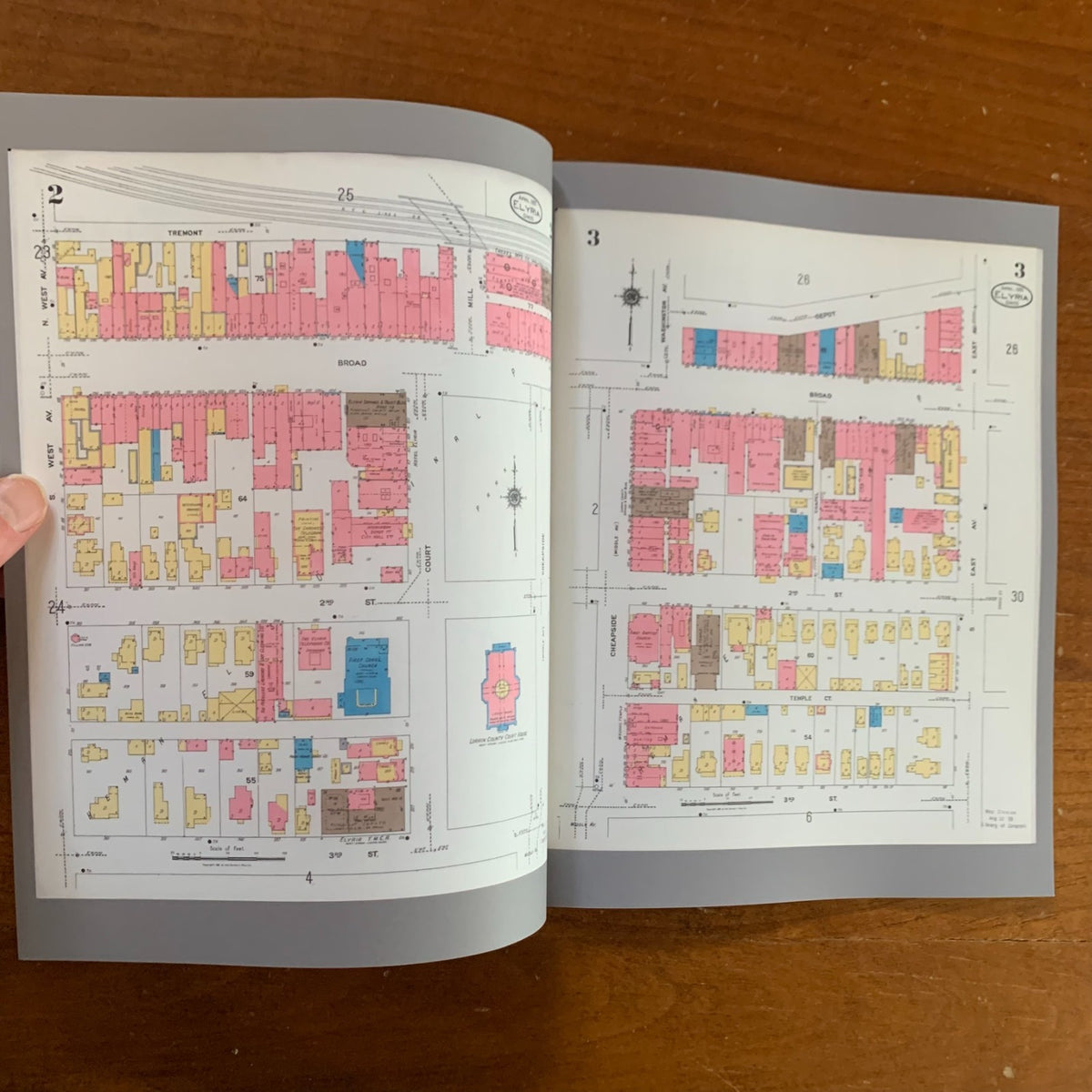1925 Sanborn Fire Insurance Maps of Elyria, Ohio