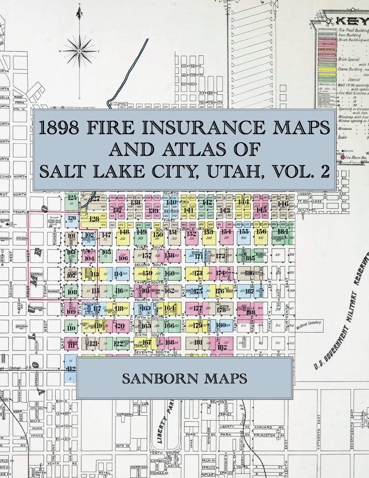 1898 Fire Insurance Maps and Atlas of Salt Lake City, Utah, Volume 2