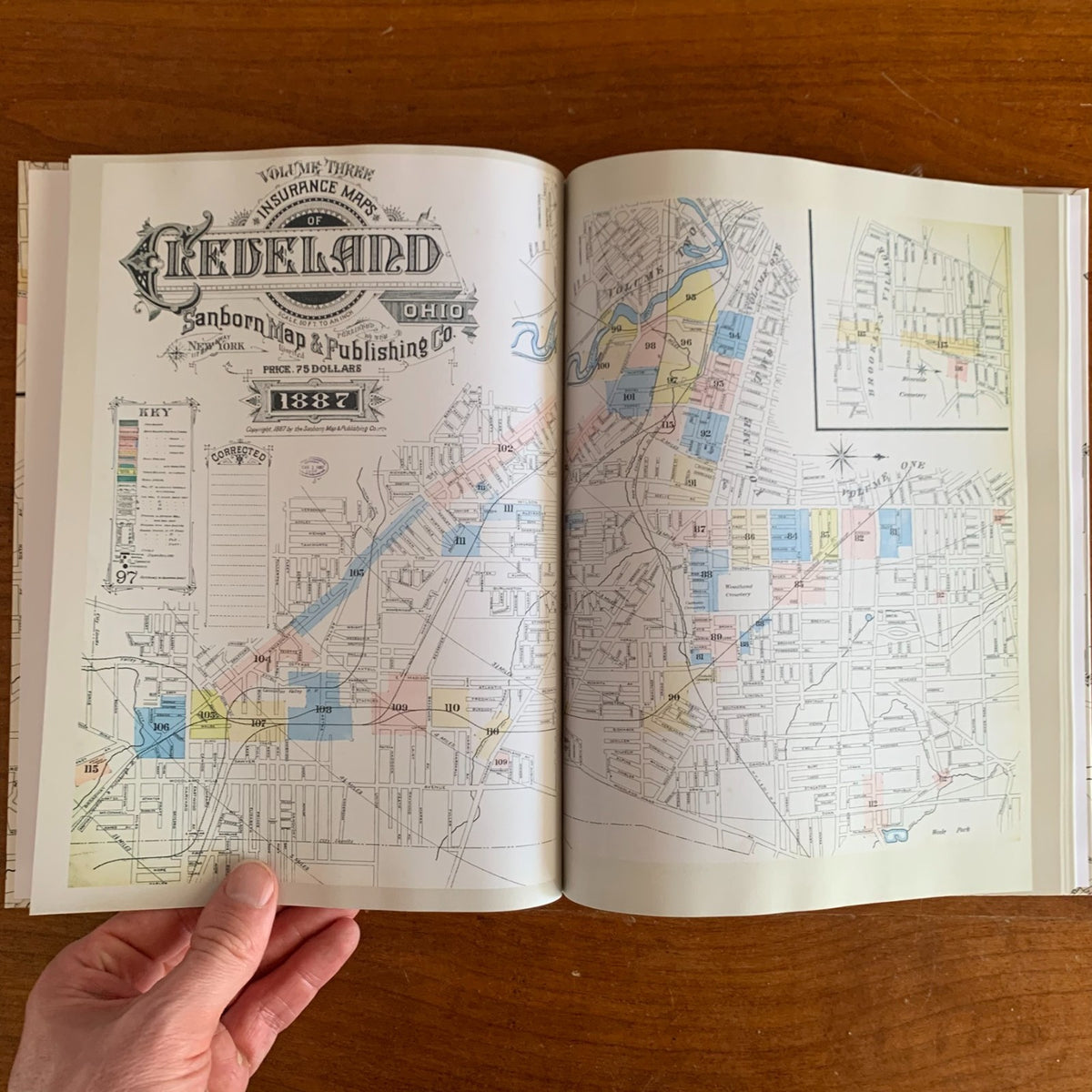 1887 Cleveland, Ohio Sanborn Fire Insurance Maps, Volume 3