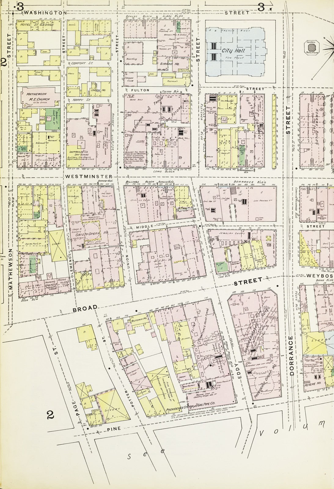 1889 Fire Insurance Maps and Atlas of Providence, Rhode Island, Vol 1