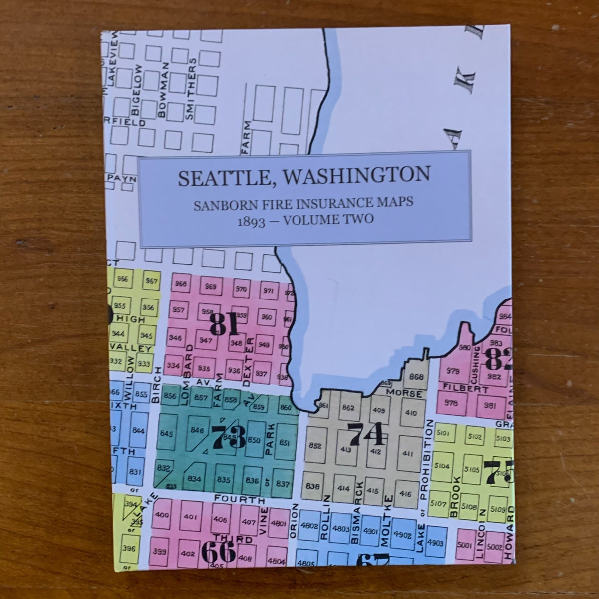 1893 Seattle, Washington Sanborn Fire Insurance Maps and Atlas, Volume Two