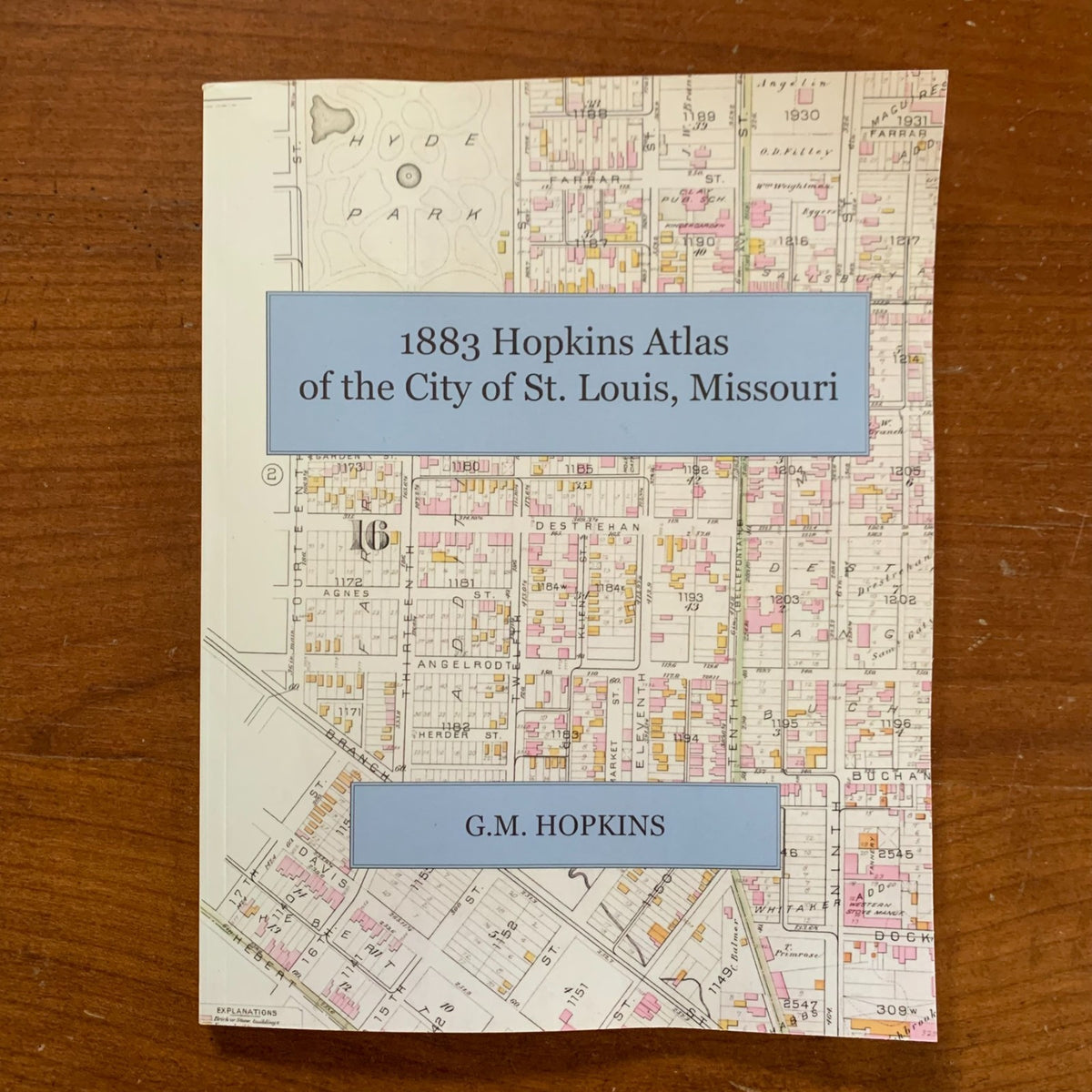1883 Hopkins Atlas of the City of St. Louis, Missouri