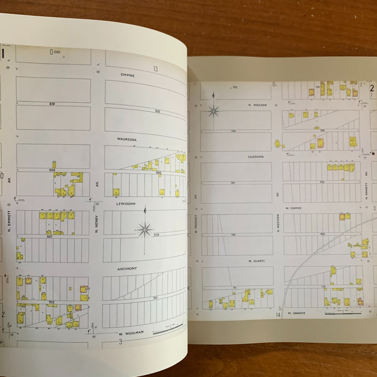 1900 Butte, Montana Sanborn Fire Insurance Maps and Atlas