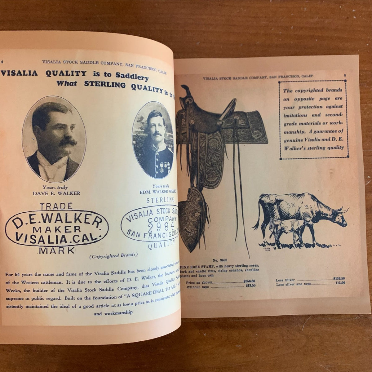 1935 Visalia Stock Saddle Company Catalog, No. 31