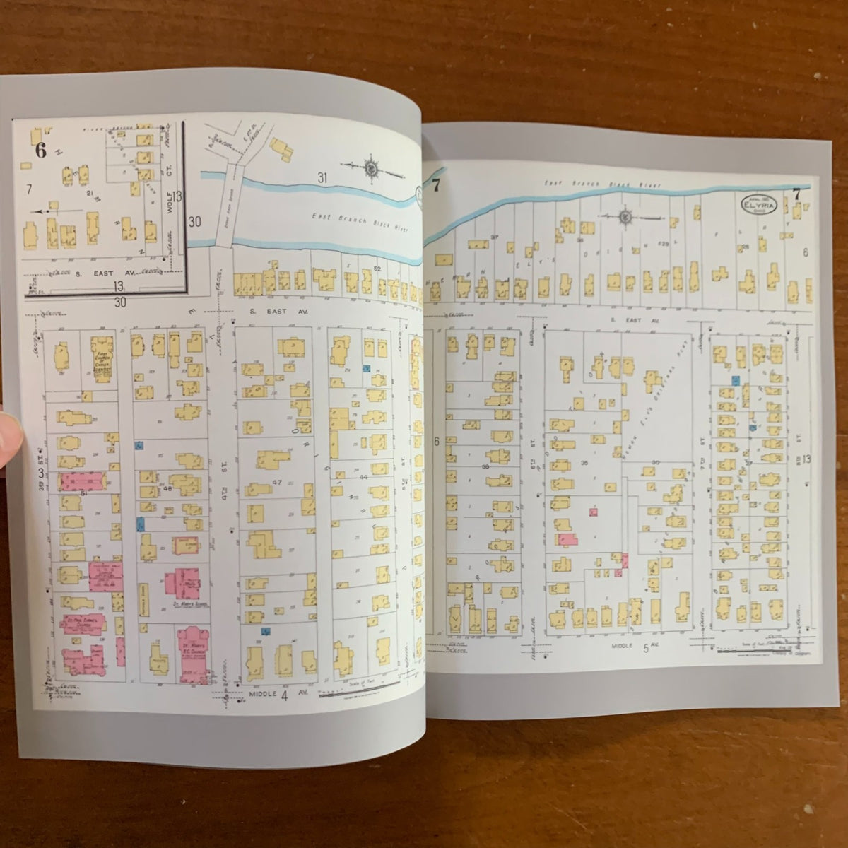 1925 Sanborn Fire Insurance Maps of Elyria, Ohio