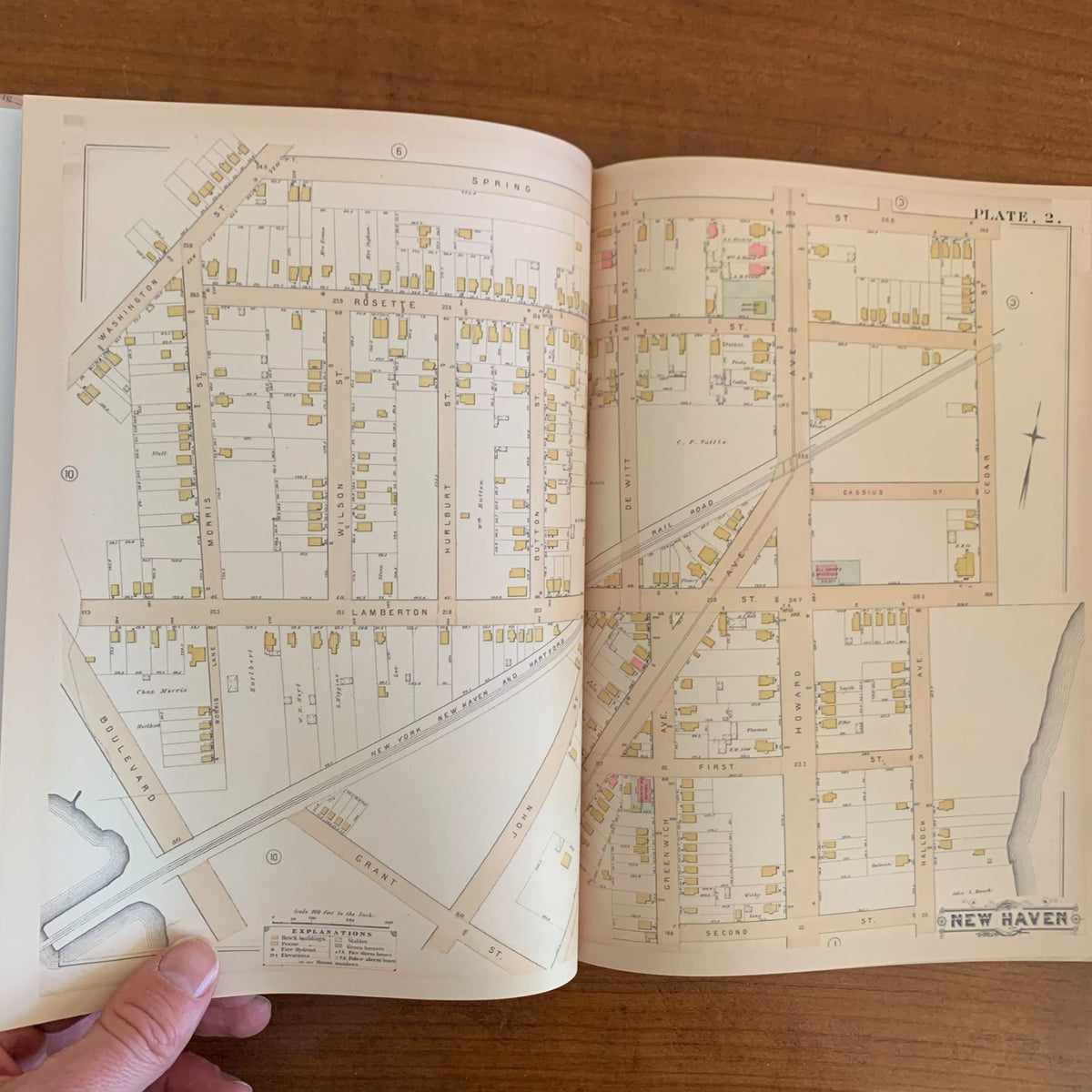 1888 Atlas of the City of New Haven, Connecticut