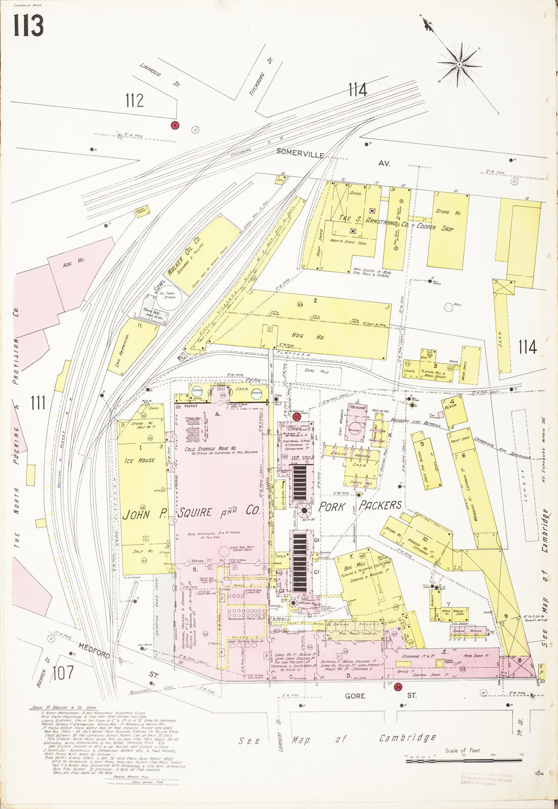 1900 Fire Insurance Maps and Atlas of Somerville, Massachusetts
