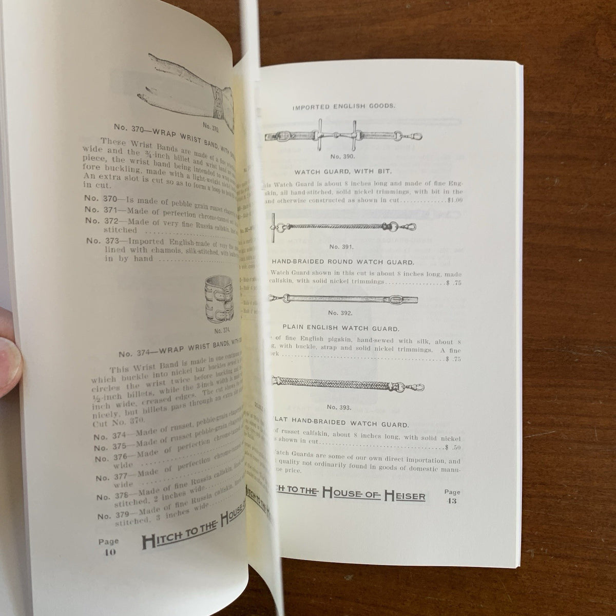 The Hermann H. Heiser Saddlery Co. Catalog No. 14