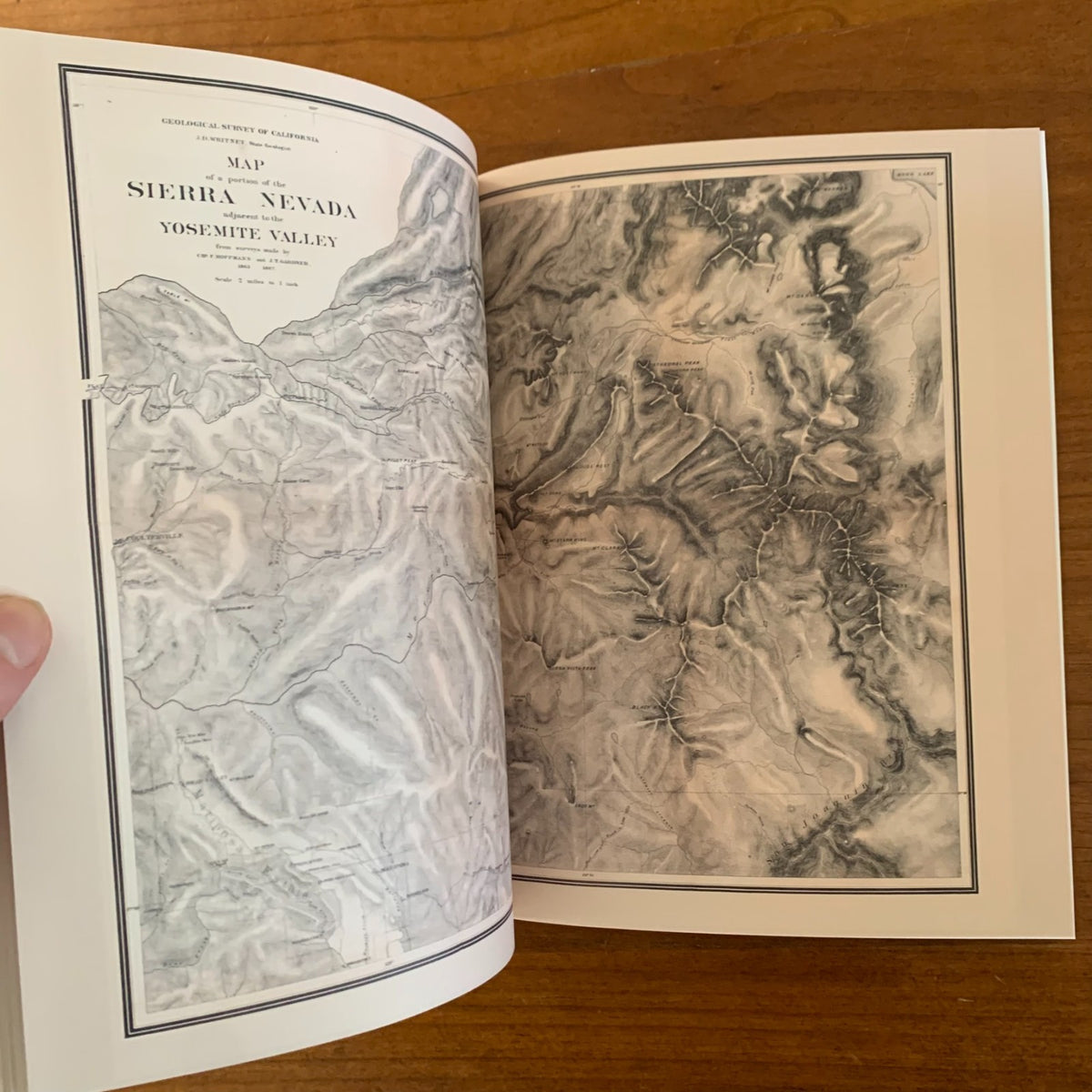 1868 The Yosemite Book: Photographs and Maps — Josiah Dwight Whitney
