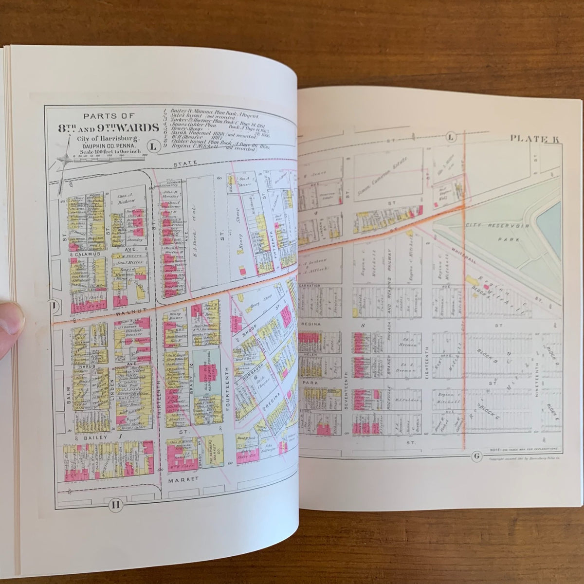 1901 Atlas of the City of Harrisburg, Pennsylvania