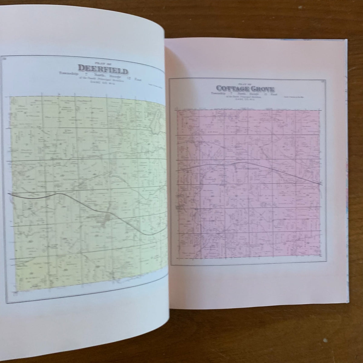 1890 Atlas and Plat Book of Dane County, Wisconsin