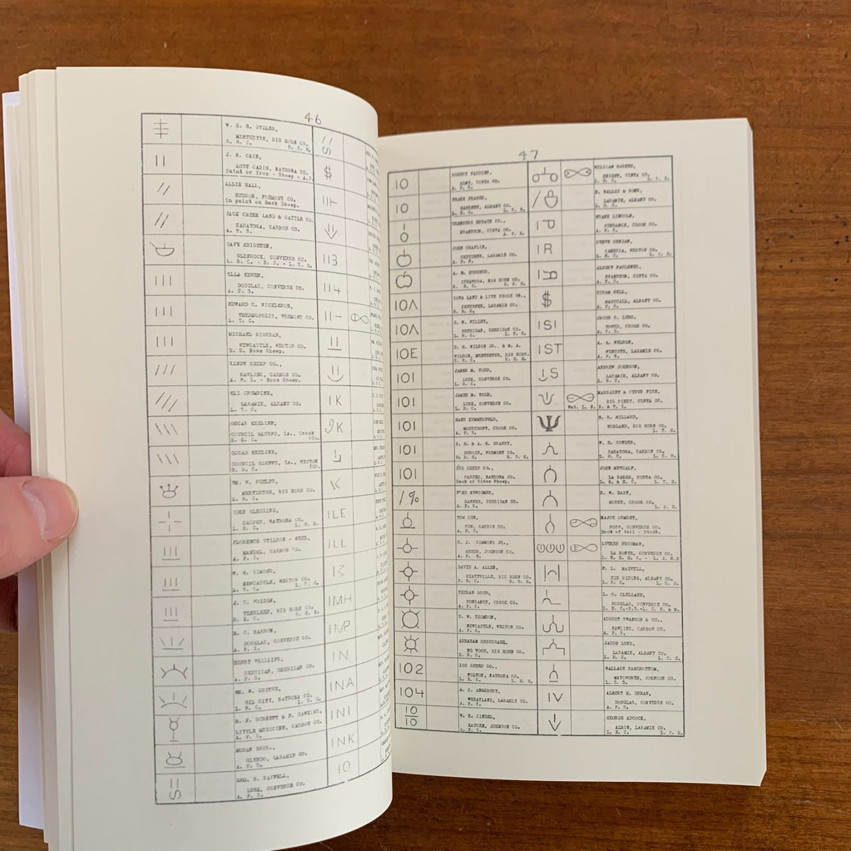 1912 Official Brand Book of the State of Wyoming