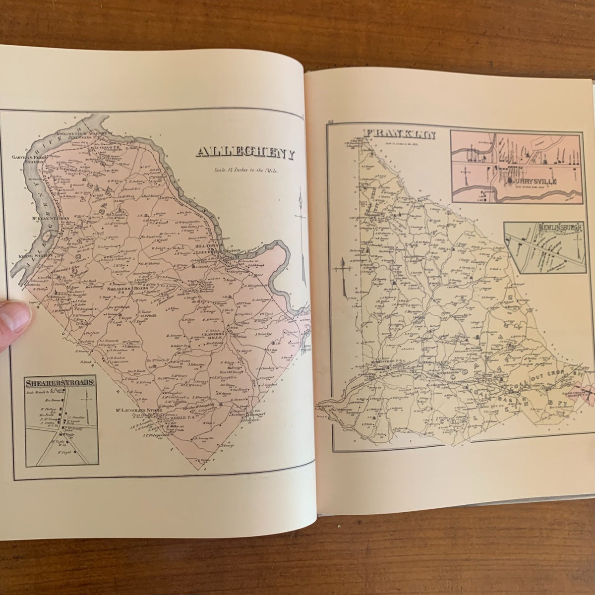 1876 New Illustrated Atlas of Westmoreland County, Pennsylvania
